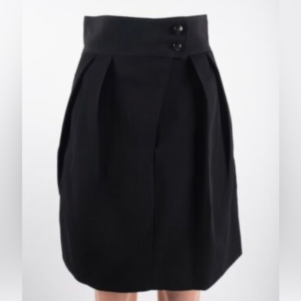 Massimo Dutti Women Skirt US 6 EU 38 Black Mini 5217/861 BRAND NEW without tags